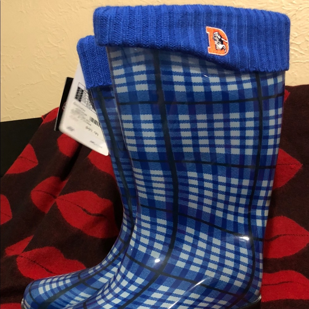 NFL Denver Broncos rain boots